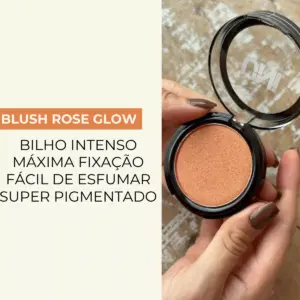 Blush Rose Glow Uni Makeup - Image 4