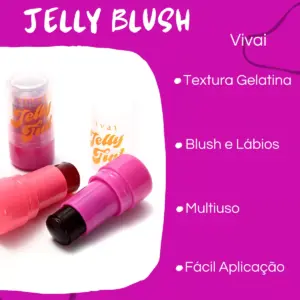 Jelly Tint Blush Cor 1- Vivai - Image 6