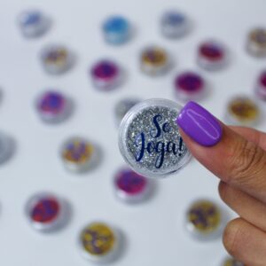 Glitter Se Joga! Face Beautiful Prata