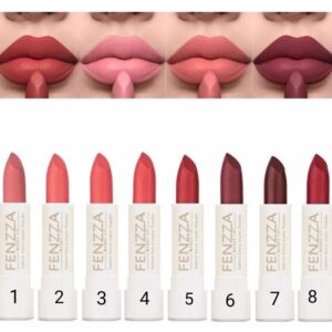 Batom Matte Fenzza Super Fixação Make Up cor 08
