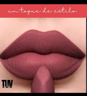 Batom Matte Fenzza Super Fixação Make Up cor 08 - Image 3
