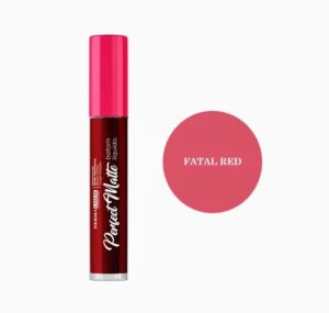 Batom Líquido Dermachen Perfect Matte Fatal Red - Image 2