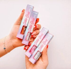 Glitter Gloss Jelly Dermachen Holographic Rose - Image 2