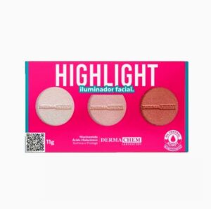 Trio de Iluminador Facial Dermachen - Highlight