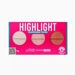 Trio de Iluminador Facial Dermachen - Highlight