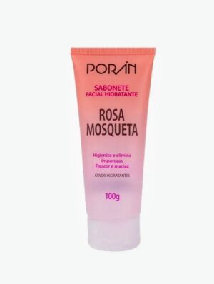 Sabonete Facial Hidratante Poran Rosa Mosqueta