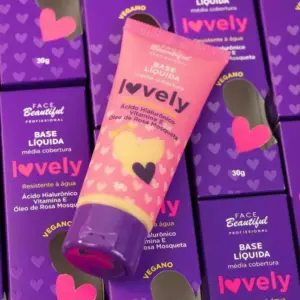 Base Líquida Lovely Cor 01 - Face Beautiful
