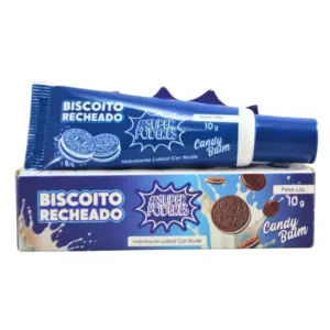 Hidratante Labial Candy Balm Biscoito Recheado Super Poderes