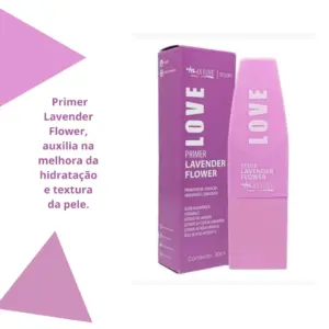 Primer Facial Vegano Lavender Flower Max Love - Imagem 3